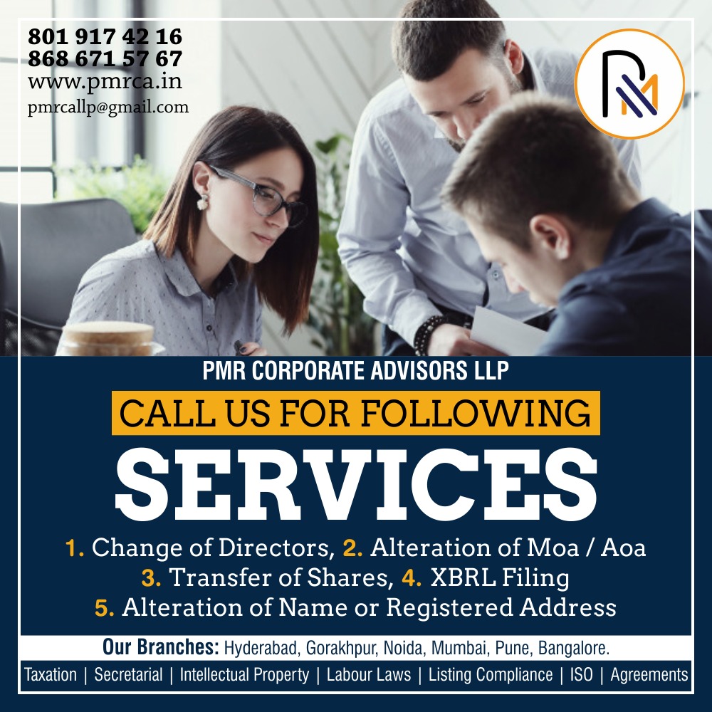 Pmr Corporate Advisors - Statutory And Advisory Services For Your Business